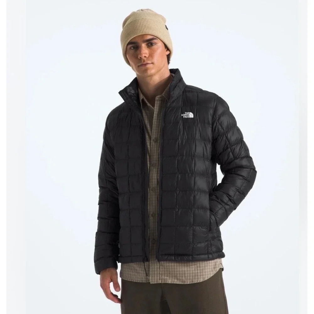 The North Face Mens Thermoball Eco Insulated Puffer Jacket Black‎ Large L/G